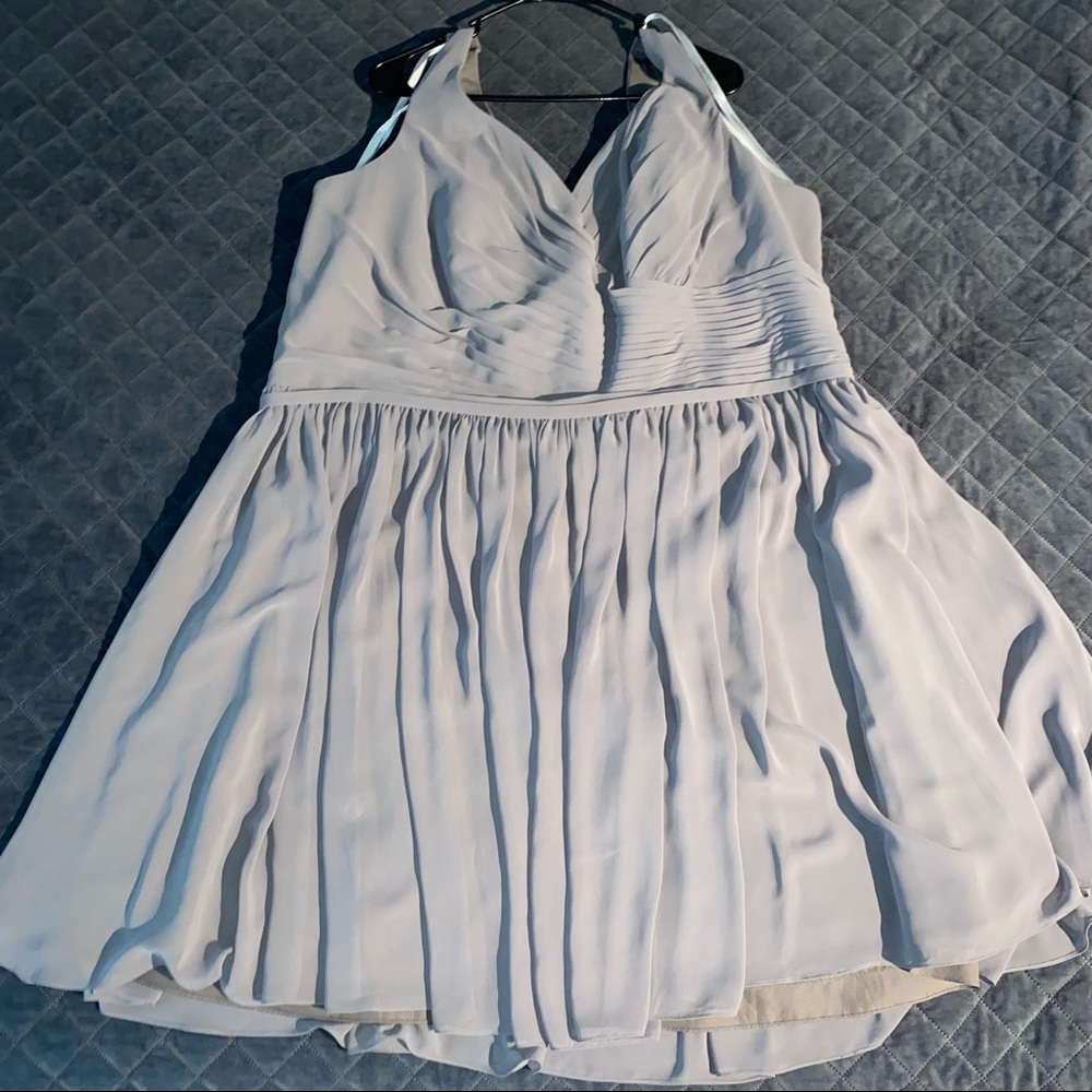 Gray Short Formal Dress